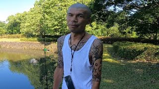 【前編】のんびりバス釣りしながら釣り人生相談にのる【野池バス釣り】