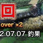 【バス釣り】怪物x2 生き餌でしか釣れないやばい奴がいる！「ブラックバス」「琵琶湖」