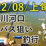 2022年8月上旬 舞鶴・由良川　 シーバス狙い ルアー釣行（その１）