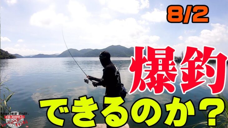 【バス釣り】あの楽園は今どんな感じなのか・・・今週の釣りはどんな感じ？8月2日【琵琶湖】