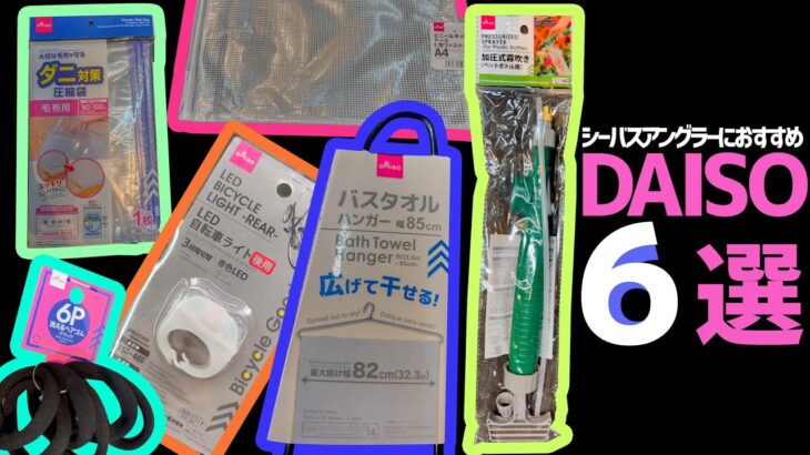 シーバスアングラーに激推しDAISOでオススメの商品6選