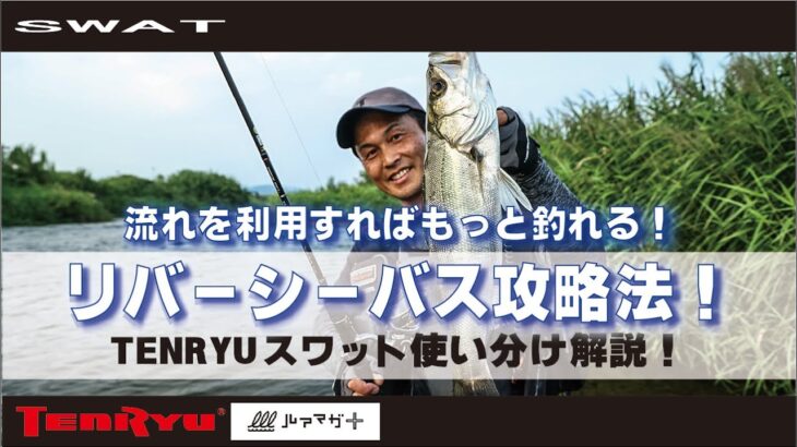 【リバーシーバス】TENRYUスワット使い分け解説！in宮崎・鹿児島