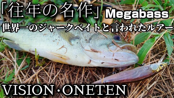 【バス釣り】ワンテン/ジャークベイトの名作と呼ばれるルアーを使いこなせる様になりたい。【メガバス】