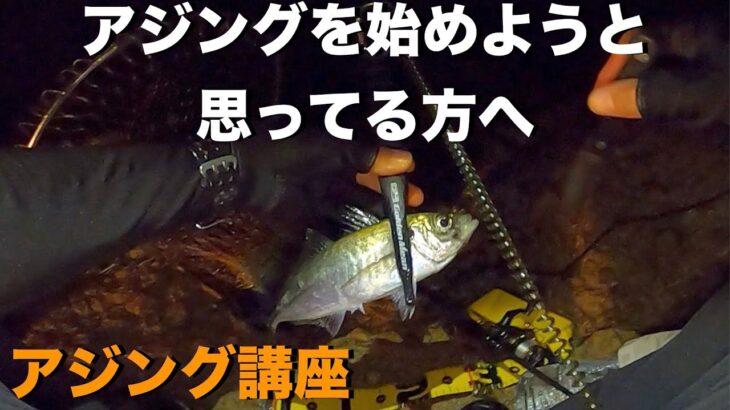 【アジング】ちょっとしたコツを知っている人はそれ程多く居ないと思います