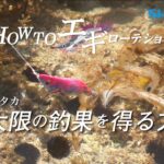 【エギングの基本】最大限の釣果を得る方法 HOWTOエギローテーション×湯川マサタカ【エギの動かし方】