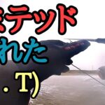 【鹿島灘サーフ】【車中泊】大切な竿が折れた(T . T)プギャー