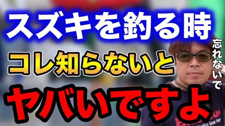 【村岡昌憲】スズキを釣るときコレ知らないとヤバいですよ…【fishing 釣り 村岡昌憲 切り抜き ルアー釣り シーバス ノット リール】