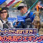 【ルアー合衆国プラス】スタートから釣れすぎ‼︎秋の先取りエギング開幕‼︎