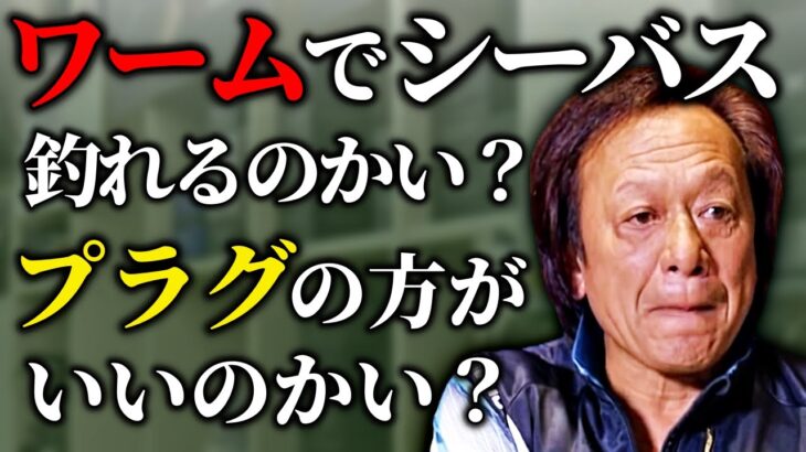 【村田基】シーバスはワームとプラグどちらの方が釣れるんだい？【切り抜き】