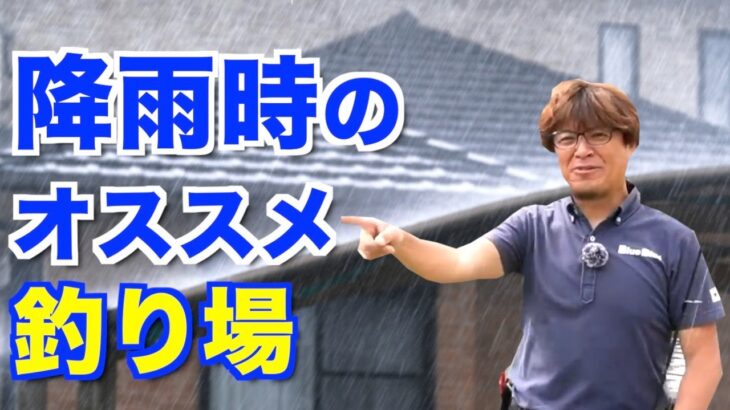 【村岡昌憲】雨が降ったらココにスズキが溜まります