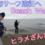 【日本海サーフ】富山湾サーフでヒラメざんまい！