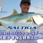 【ジギング】22SALTIGA 15-SJとシャロースプールで攻略！山口県 見島沖スロージギング