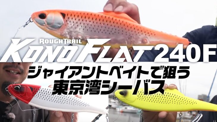 【シーバス】ビッグベイトパターンでランカーシーバスを狙え【FISHING DOOR】