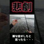 頭が真っ白になる瞬間がこちらです。【釣りあるある】＃sorts