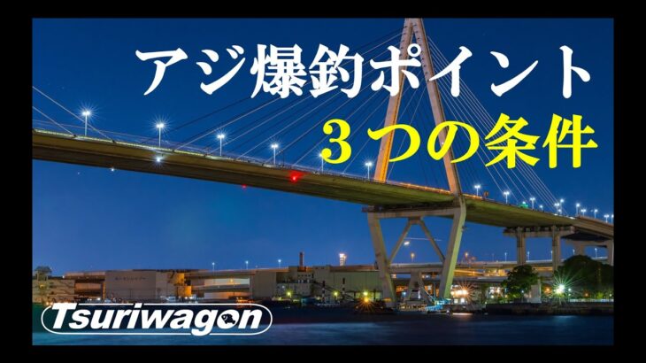 【爆釣ポイントはこうやって探せ】解説・アジングのポイント選び