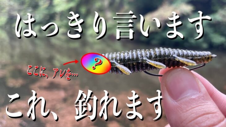 ぜひ試して！沈み蟲のマル秘チューン！釣れるルアーが更に釣れちゃうやつ