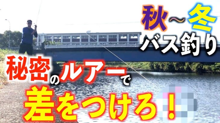 めちゃ飛ぶ！大遠投！釣れるルアーはこれ！(バス釣り・大江川)