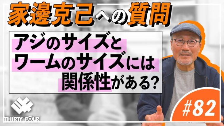 【34】アジのサイズとワームのサイズには関係性がある？【アジングQ&A#82】