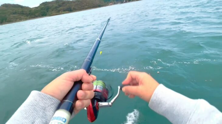 【遠投サビキ釣り】朝まずめ強風でもアジが釣りたいっ!!!【冬の釣り】