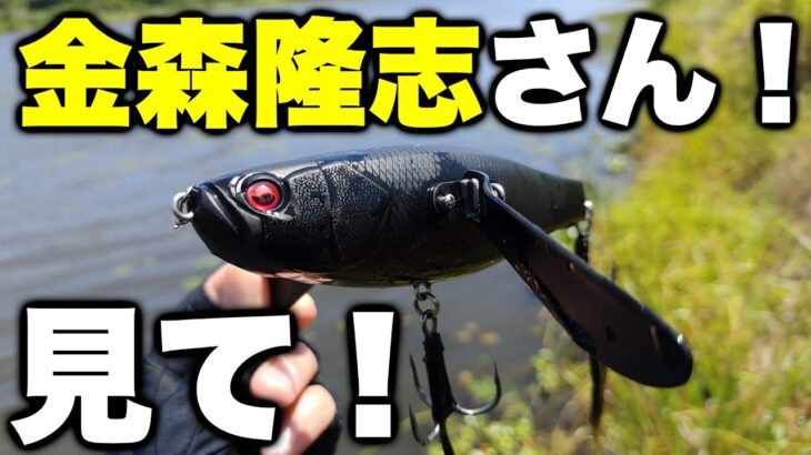 【デカダッジ】金森隆志さん！俺をレイドジャパンのテスターにしてください！【バス釣り】