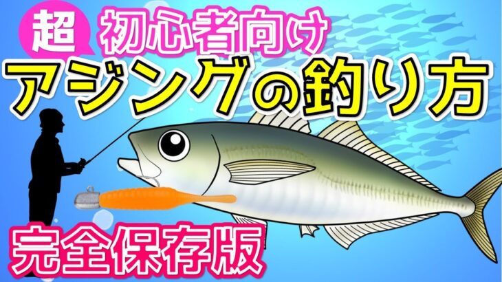 【総集編】アジングの釣り方 初心者向けアジを釣るための方法を徹底解説