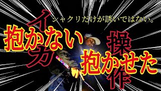 【冬エギング】抱かせるテクニック！神経質な個体にはシャクリだけが誘いではない！その操作法とは…