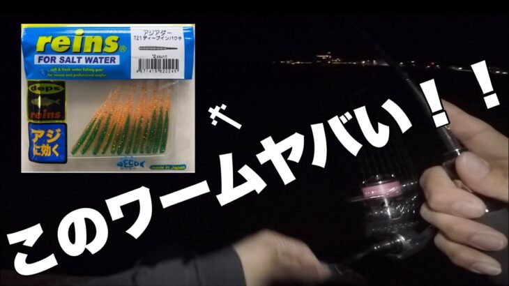 【アジ爆釣】初心者でも釣れるワームを紹介！！　店舗で見つけたら買ってください。