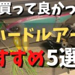 【バス釣り】今年買ってよかったルアー5選！2022年に1番釣れたハードルアー。2023年も絶対使いたい物を厳選した結果。【釣れるルアー】【デカバス率大】【冬のバス釣り】【12月・1月バス釣り】