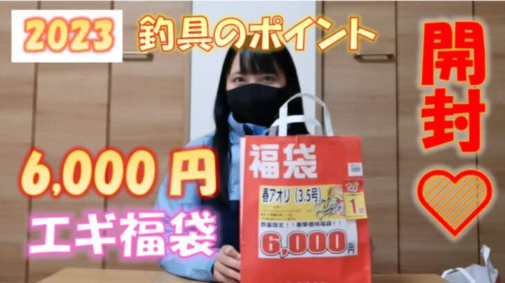 【これは…】釣具のポイントで6,000円のエギング福袋を買ったら○○円もお得だった【2023福袋】