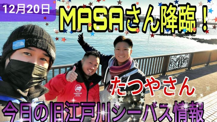 MASAの意識fishingのMASAさんが旧江戸川でシーバス釣り!