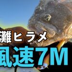 風速７mの爆風の中でヒラメ釣り【茨城県鹿島灘遠征後編】【1%のソーシャルグッド5500匹のヒラメの稚魚を放流】