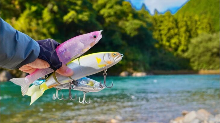 【超感動】誰もいない山奥でビッグベイトに大物が食ってきた・・