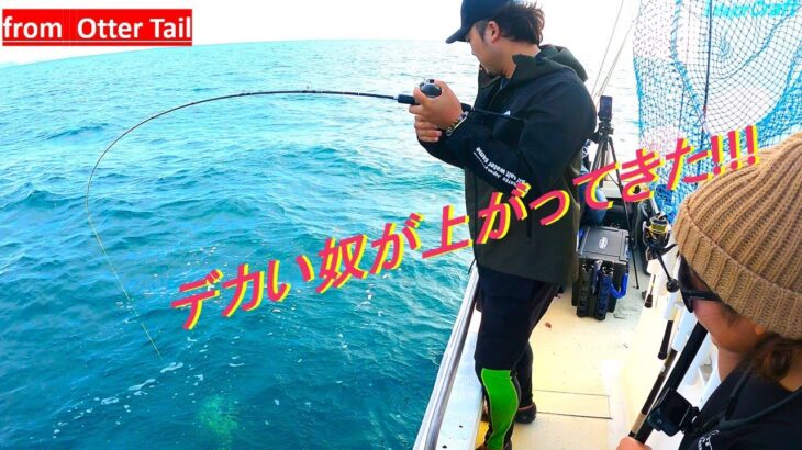 【ジギング】底から上がってきたのはバケモノ級⁉これがあるから魚釣りはやめられない(^^)/