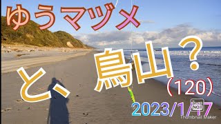 【愛知県釣り】田原サーフ（120)2023/1/17 釣行3回目