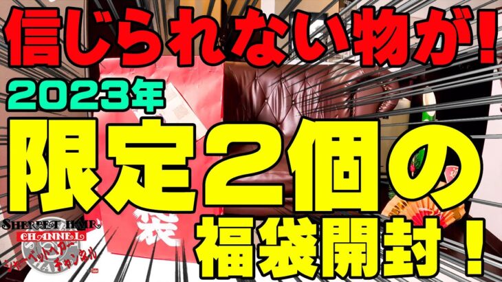 まさかの信じられない物が入ってた！！限定2個の福袋を開封してみたらいきなり絶句した！！！【釣具福袋】【2023】【バス釣り】【シャーベットヘアーチャンネル】【フィッシング遊】