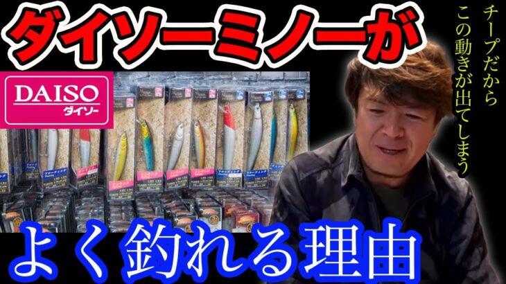 【村岡昌憲】ダイソーのハードルアーがよく釣れる理由。