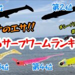 【釣れるサーフワームランキング】サーフから釣れない時はワームに頼りましょう。