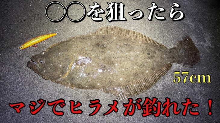 サーフからルアーでヒラメ釣り！釣れる場所のヒントは足元に…