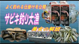 サビキ釣り大漁よく釣れる仕掛け