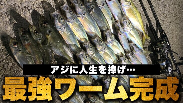 【アジング】あまりにも釣れすぎるワームの開発に成功！！ライトゲームのシーズン到来です。