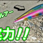 【格安ルアー】🐟某Amazon品を投げ倒すby遠州灘サーフ❗【コラボ】【釣行日2/1(水)】