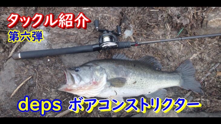 タックル紹介 第六弾!! 最近のメインタックル deps ボアコンストリクター【バス釣り】