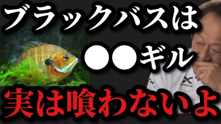 【村田基】ブラックバスは●●したブルーギルを実は食べません【村田基切り抜き】