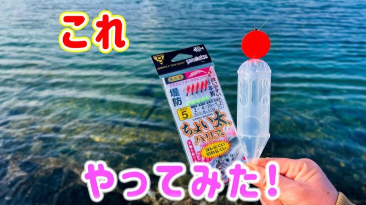 【ぶっこみサビキ】海底にアジがいるなら仕掛けを沈めればいいんじゃない？