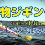 青物ジギング修行round⑤ ブレードジグで1発大逆転　#日本海 #ジギング #ブレードジギング #白石ジギング　#早巻き　#丹後ジャーク　#丹後ジギング