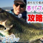 【バス釣り】気難しい春バスを狙うには？！スイムジグ＆ラバージグで攻略