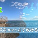 ［バス釣り春］めっちゃ荒れてたんでここしか無かったんよ［琵琶湖］