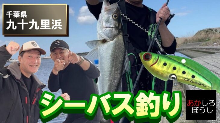 【シーバス釣り 】さぁシーバスの時期がやって来た！千葉県九十九里浜でシーバスを狙う