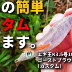 自分だけの理想のエギが作れる！誰でも簡単にできるエギのカスタム方法を教えます。