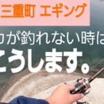 4月12日。エギングでイカが釣れない時は、こうします！  長崎市 三重町 氷屋の裏の小さな防波堤